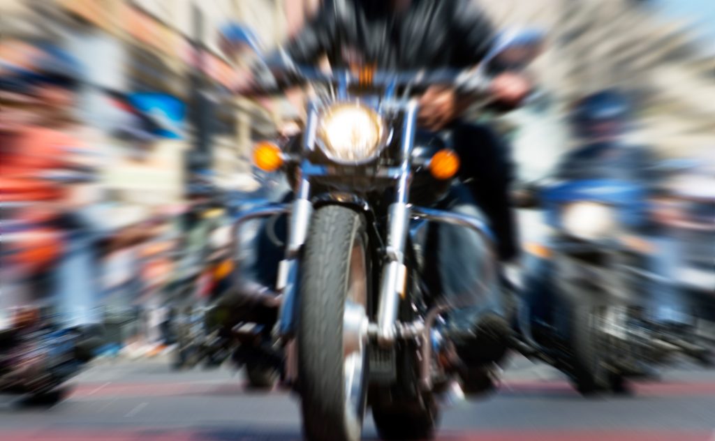Motorcycle riders have to be extra careful on the road