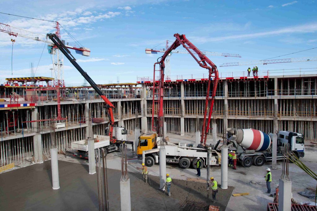 crane at texas construction site